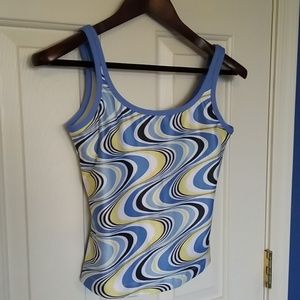 Adidas Climalite tank with built-in shelf bra